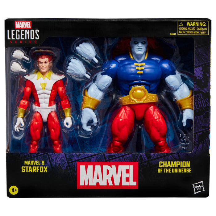 Marvel Legends Series Starfox & Champion of the Universe pack 2 figures 15cm-1