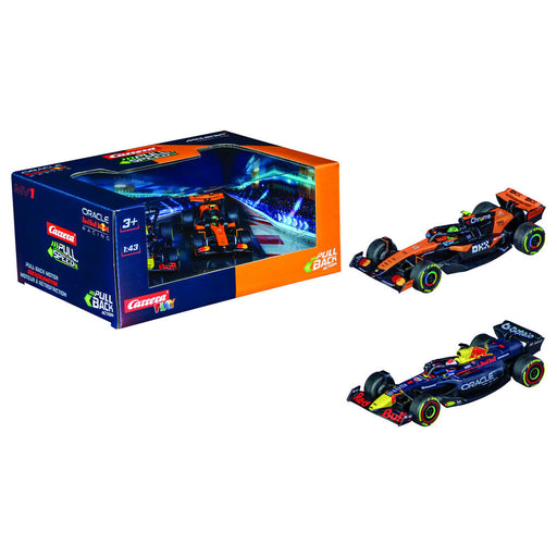 F1 Red Bull Twinpack pack 2 cars pull back-1