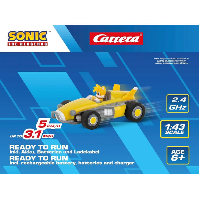 Sonic the Hedgehog Racing RC Team Tails radio control car-11