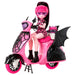 Monster High Draculaura + Scooter doll-2