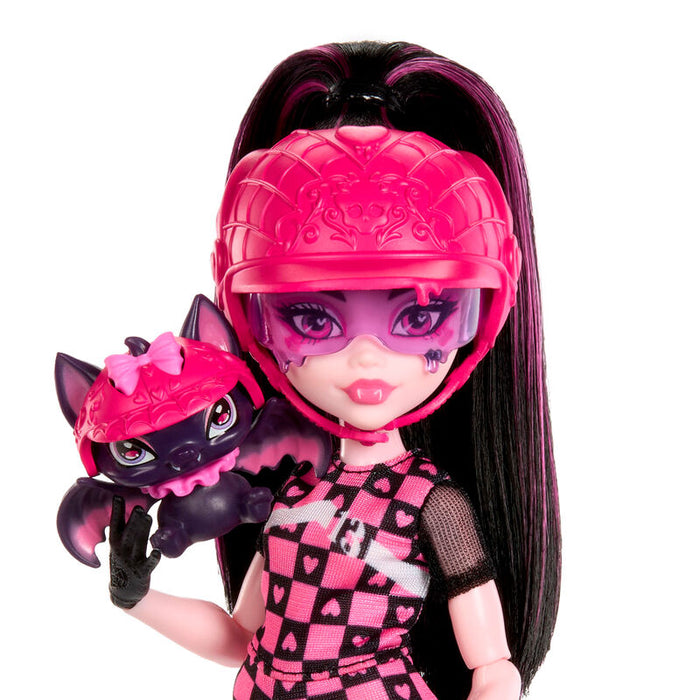 Monster High Draculaura + Scooter doll-4