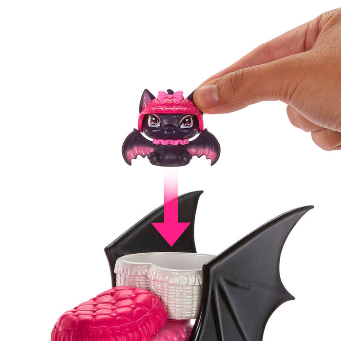 Monster High Draculaura + Scooter doll-6