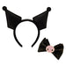 Loungefly Hello Kitty Kuromi 20th Anniversary headband-2