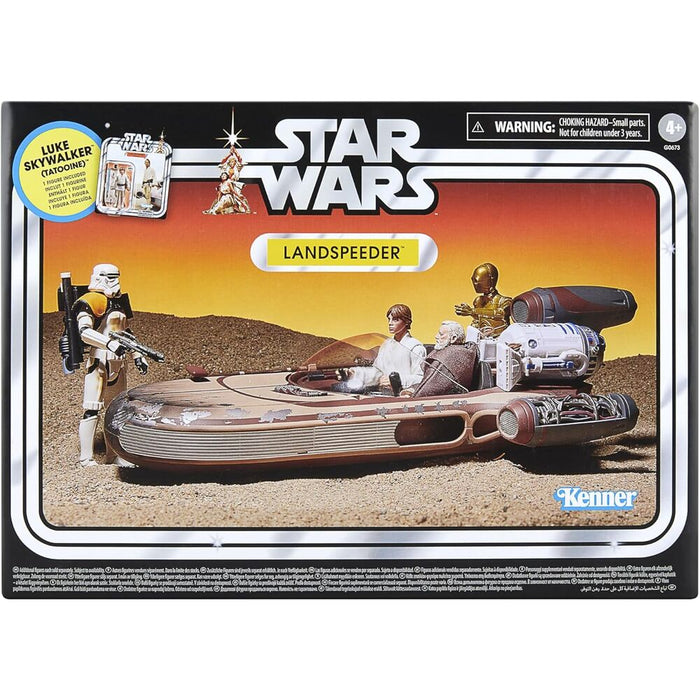 Star Wars Landspeeder + Luke Skywalker figure-16