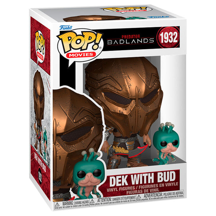 POP figure Predator Badlands Dek with Bud-2