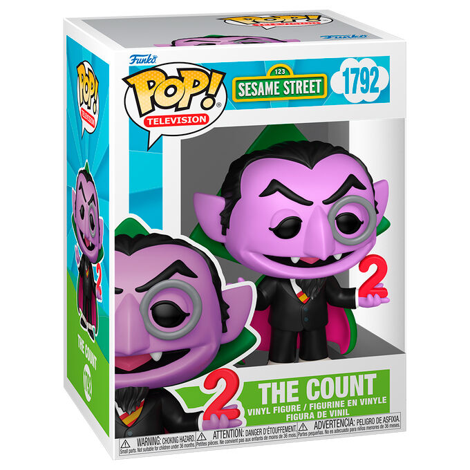 POP figure Sesame Street The Count-1