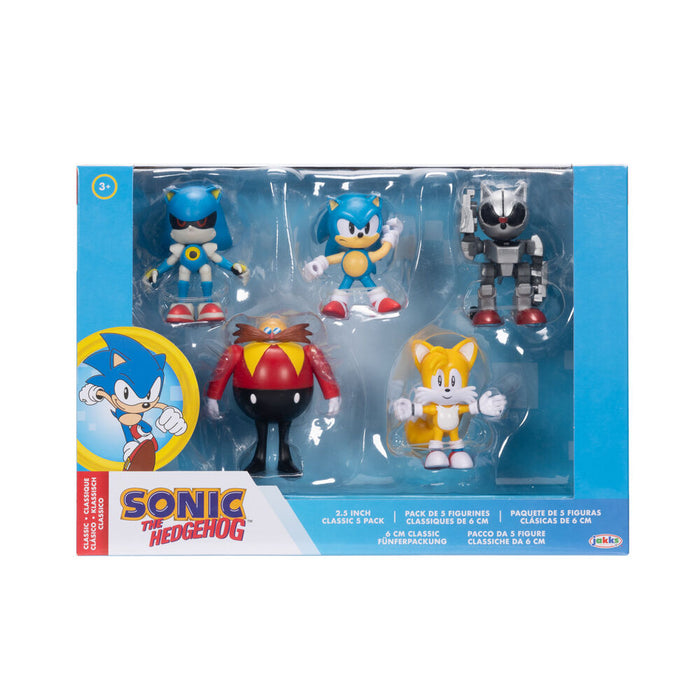 Sonic The Hedgehog pack 5 figures 6cm-1