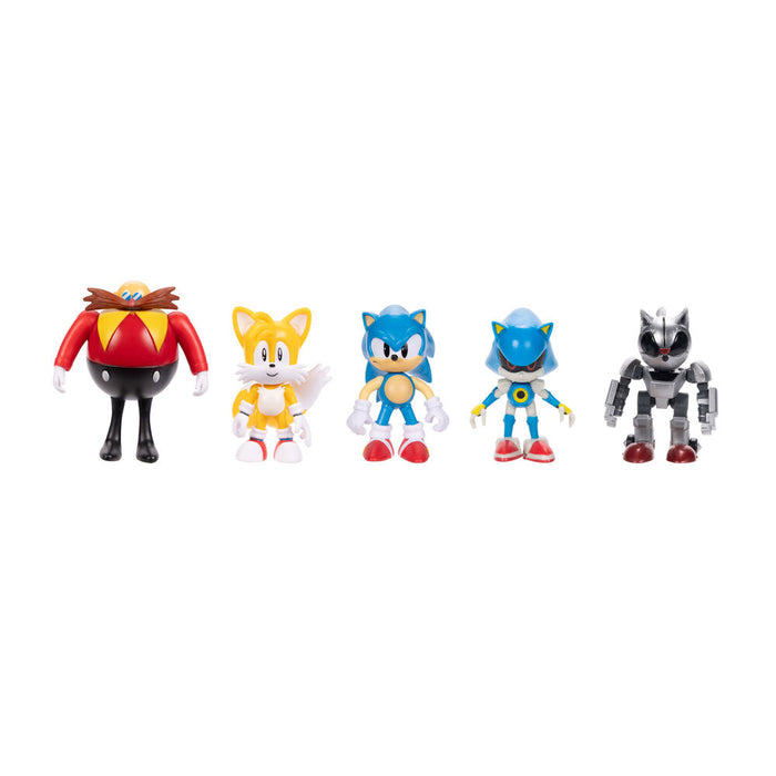 Sonic The Hedgehog pack 5 figures 6cm-2