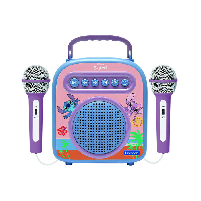 Disney Stitch Bluetooth Speaker + Microphone-1