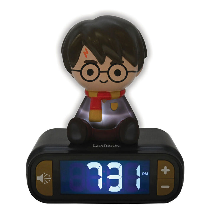 Harry Potter 3D Night Light Alarm Clock-1