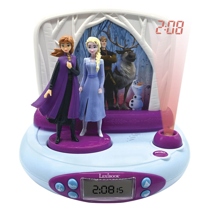 Disney Frozen 3D Projector Alarm Clock-1