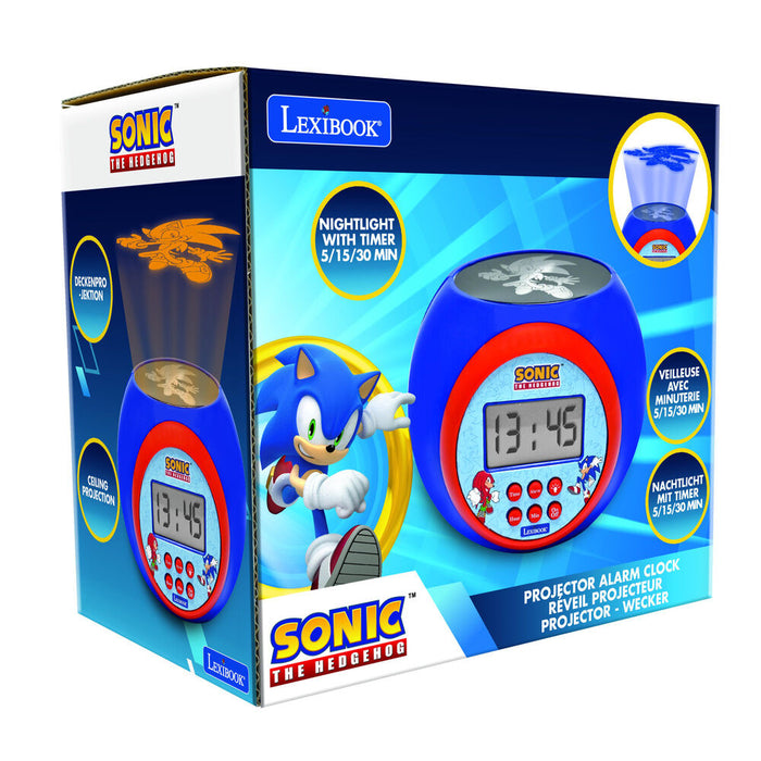 Sonic the Hedgehog Projector Alarm Clock-2