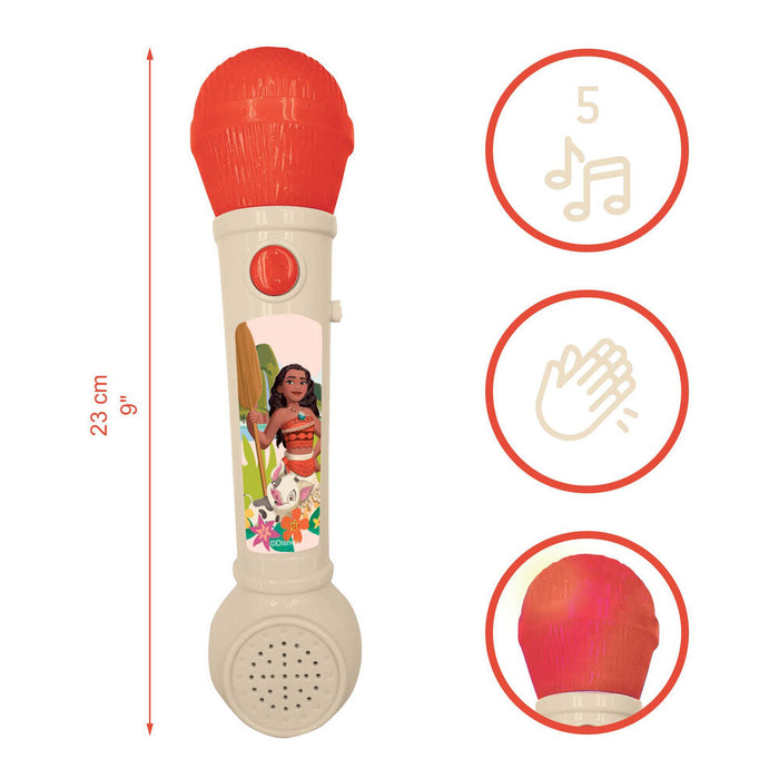 Disney Moana Vaiana Illuminated Microphone-4