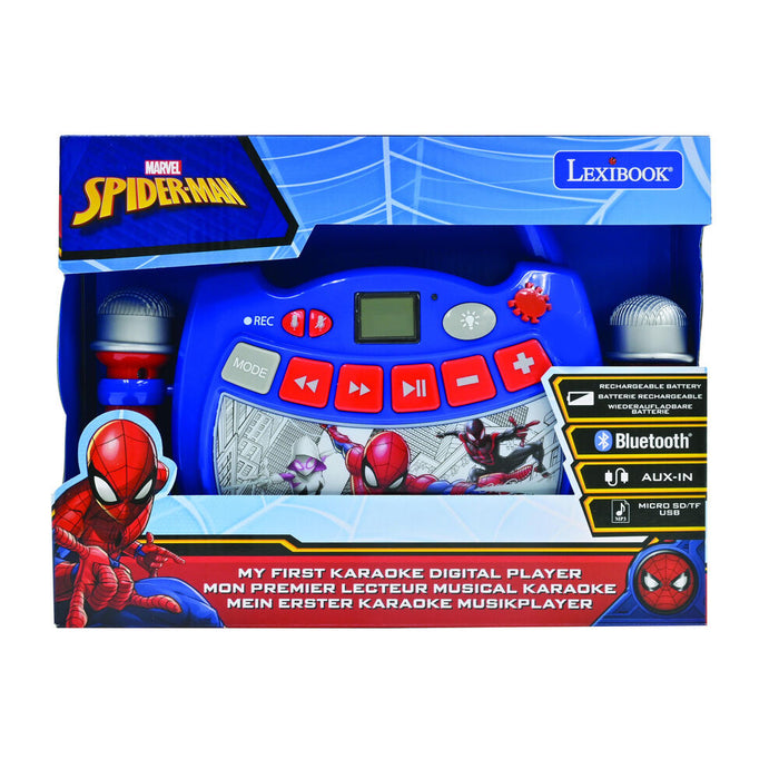 Marvel Spiderman Bluetooth Karaoke Speaker-4
