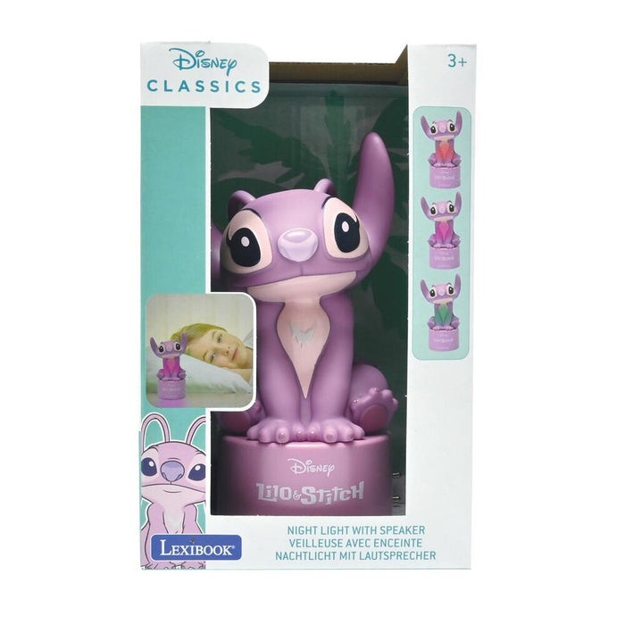 Disney Stitch Angel Night Light Speaker-4