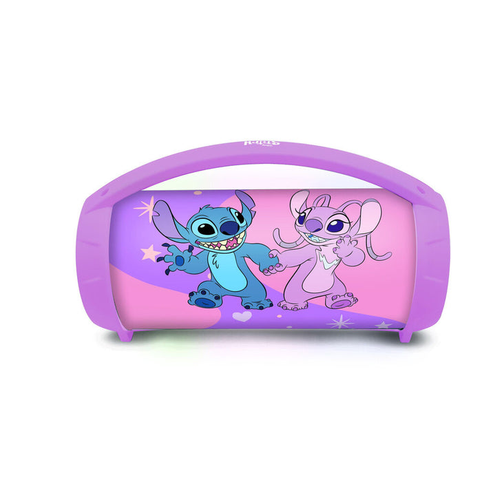 Disney Stitch Angel Illuminated Bluetooth Speaker + Microphone-5