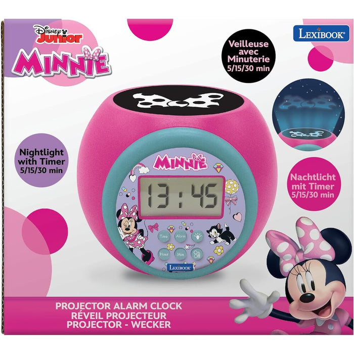 Disney Minnie Projector Alarm Clock-4