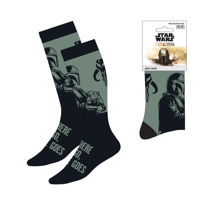 Star Wars The Mandalorian adult socks-1