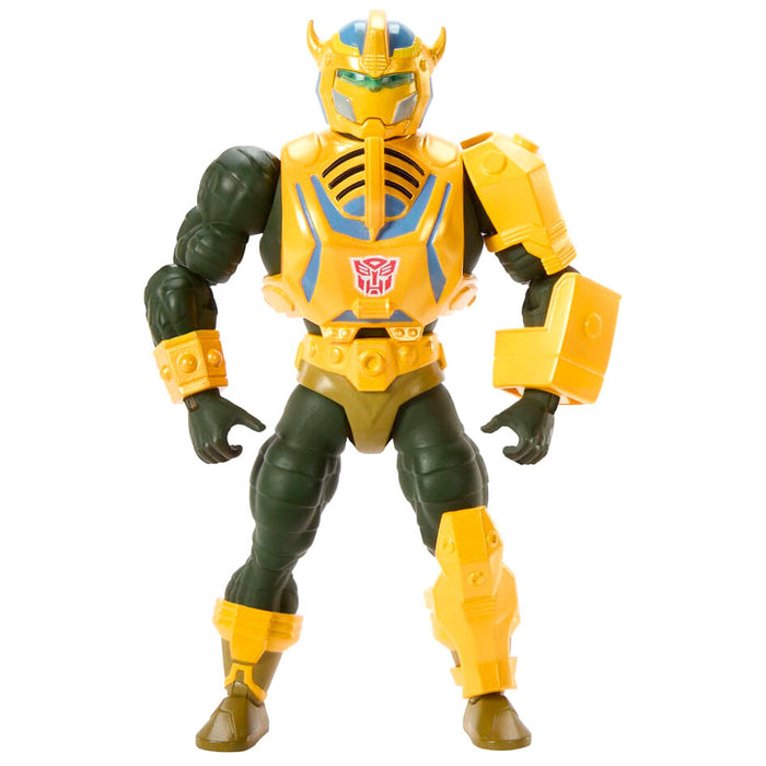 Masters of the Universe x Transformers Bumblebee Armor Man-At-Arms figure 14cm-2