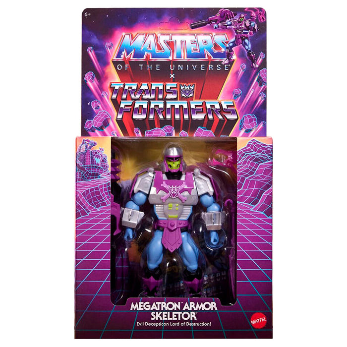 Masters of the Universe x Transformers Megatron Armor Skeletor figure 14cm-5