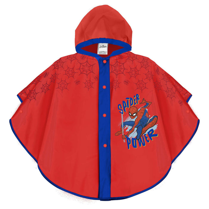Marvel Spiderman raincoat-1