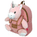 Unicorn plush + backpack 27cm-1