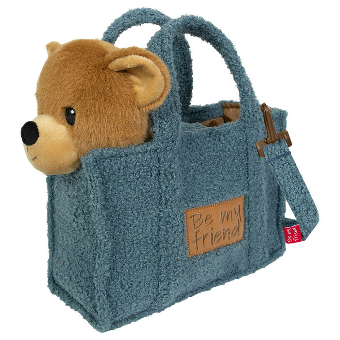 Bear plush + bag 28cm-1