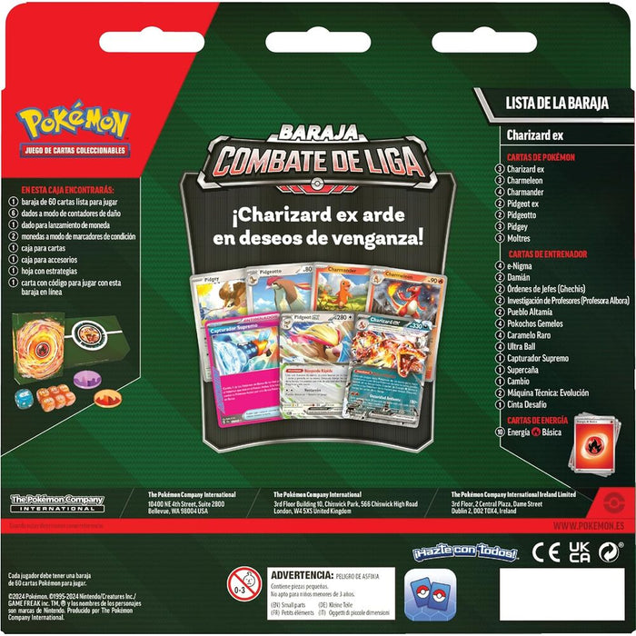 Spanish Pokemon Charizard Collectible card game-2