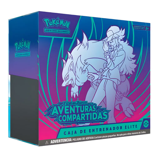 Spanish Pokemon Adventures Together  Elite Trainer Collectable Card Game case-1