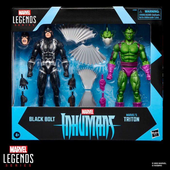 Marvel Legends Series Inhumans Black Bolt & Triton pack 2 figures 15cm-8