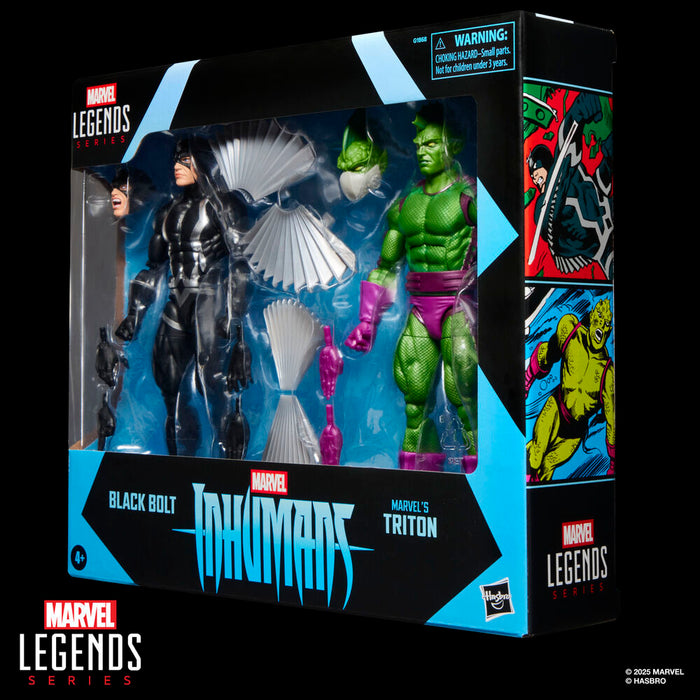 Marvel Legends Series Inhumans Black Bolt & Triton pack 2 figures 15cm-9