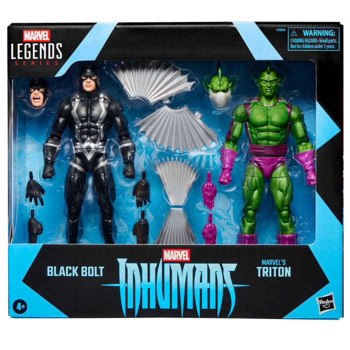 Marvel Legends Series Inhumans Black Bolt & Triton pack 2 figures 15cm-1