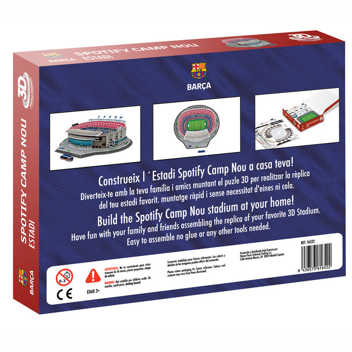 FC Barcelona Camp Nou Stadium 3D puzzle 98pcs-3