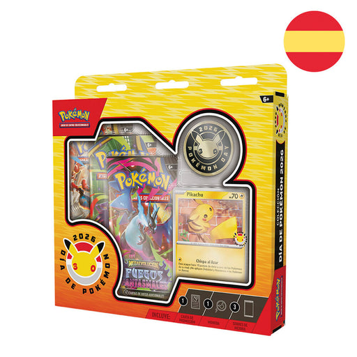 Spanish Pokemon Special Collection Phantasmal Flames blister collectible trading card game-1