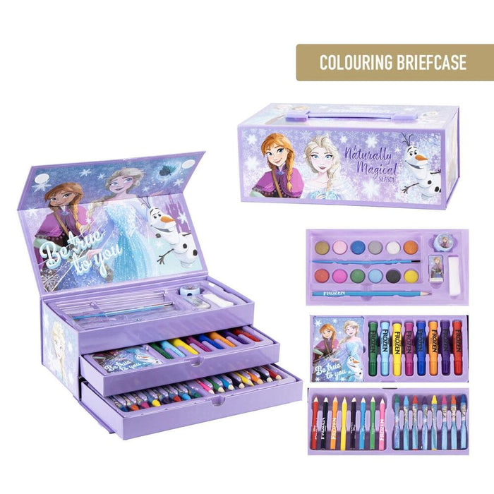 Disney Frozen colouring stationery case-3