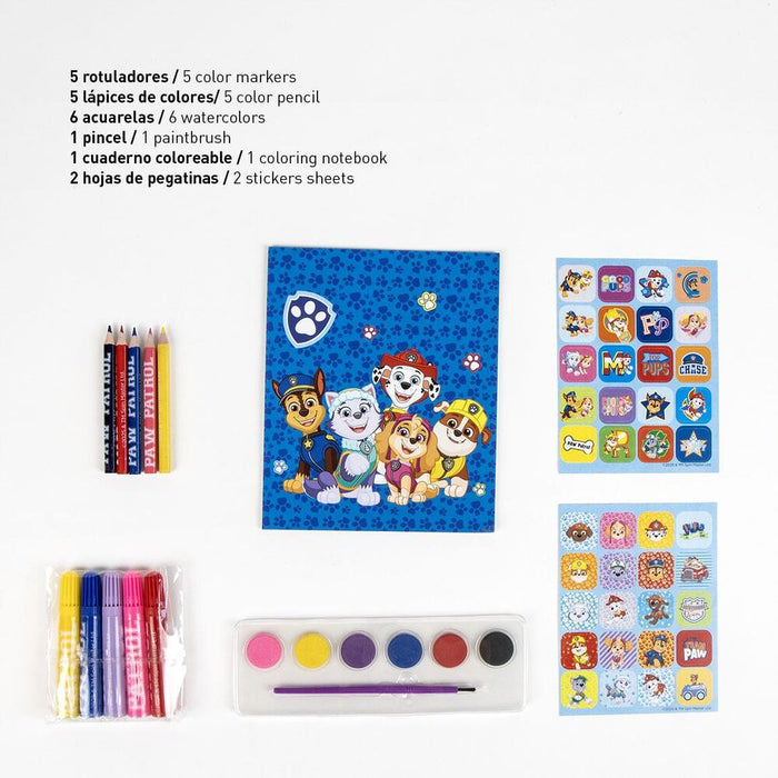 Paw Patrol backpack stationery set-3