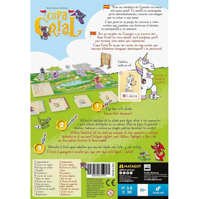 Spanish Copa Grial board game-5