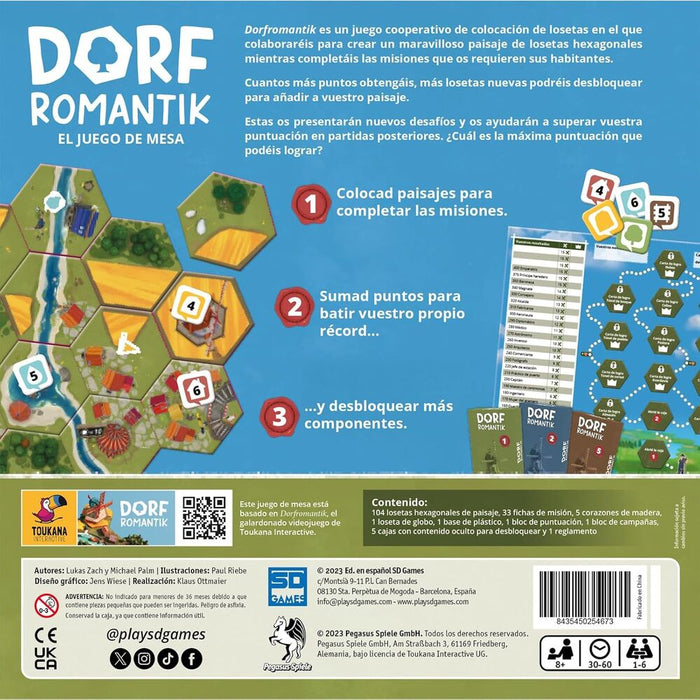 Spanish Dorfromantik board game-4