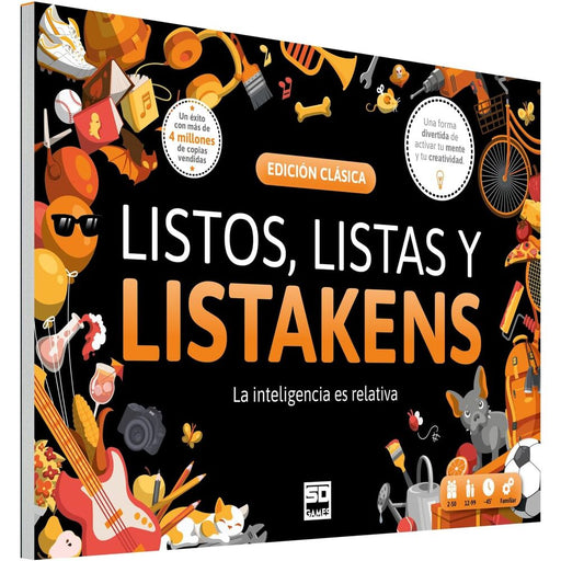 Spanish Listos Listas y Listakens board game-1
