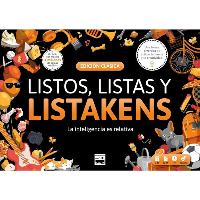 Spanish Listos Listas y Listakens board game-6