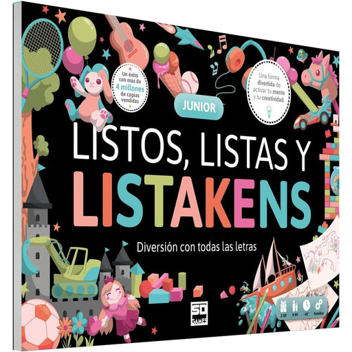 Spanish Listos Listas y Listakens Junior board game-1