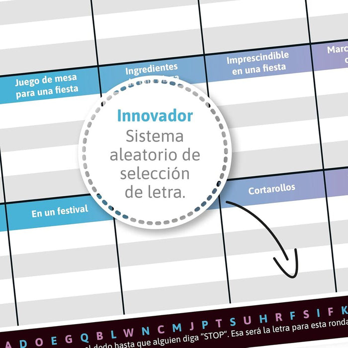 Spanish Listos Listas y Listakens Party board game-3