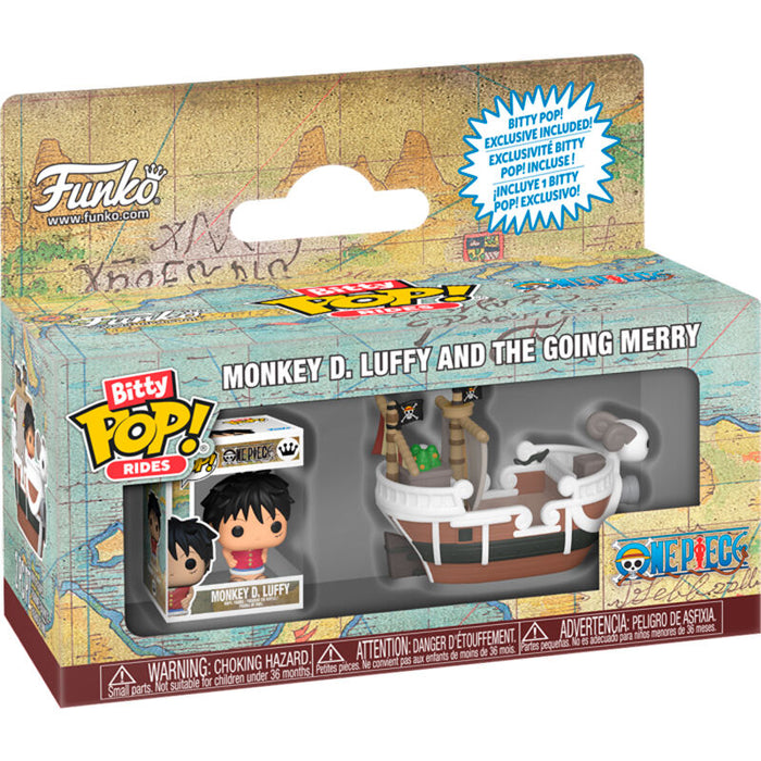 Bitty POP Ride figure One Piece Monkey D. Luffy and the Going Merry-2