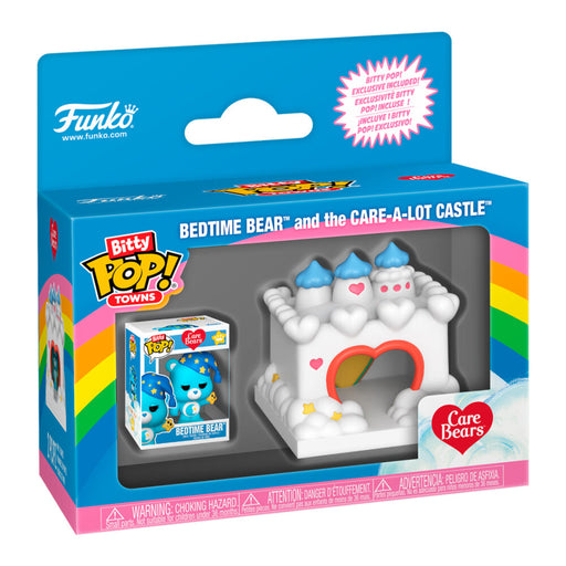 Bitty POP Town figure Care Bears Bedtime Bear and the Care a Lot Castle-1
