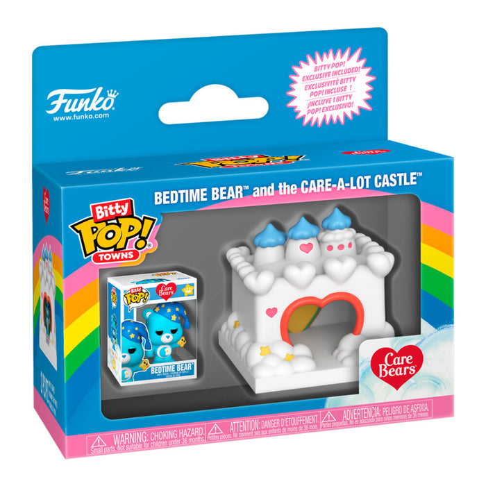 Bitty POP Town figure Care Bears Bedtime Bear and the Care a Lot Castle-1