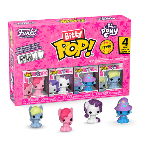 Blister 4 figures Bitty POP My Little Pony Pinkie Pie-1