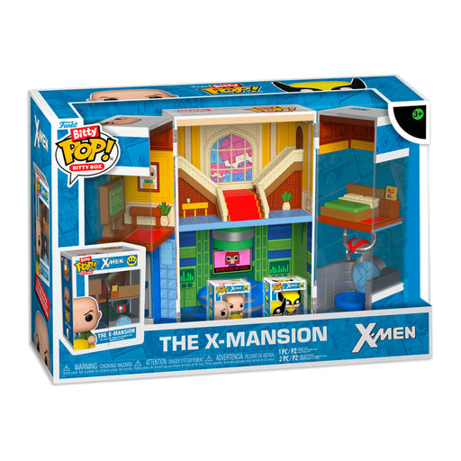 Bitty Boxes figure Marvel X-Men The X-Mansion-1
