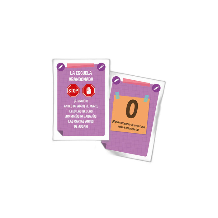 Spanish Escape Game The Abandoned School board game-2