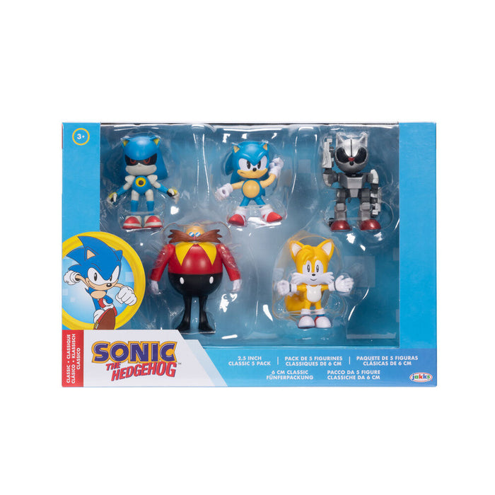 Sonic The Hedgehog pack 5 figures 6cm-12