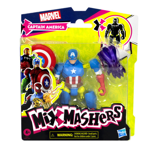 Marvel Mix Mashers Captain America figure 12cm-1
